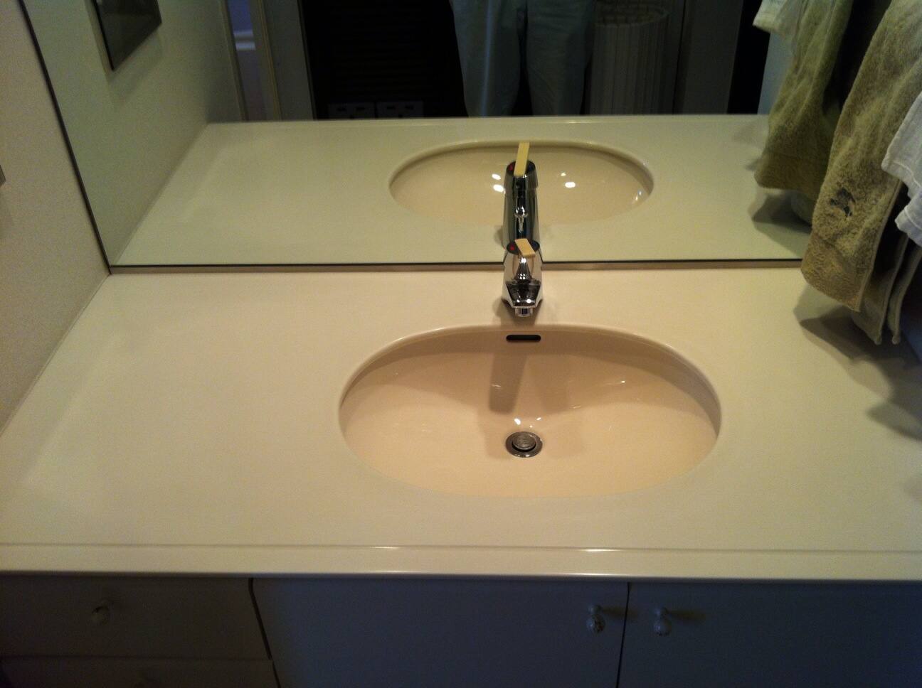 水回りコーティング洗面台