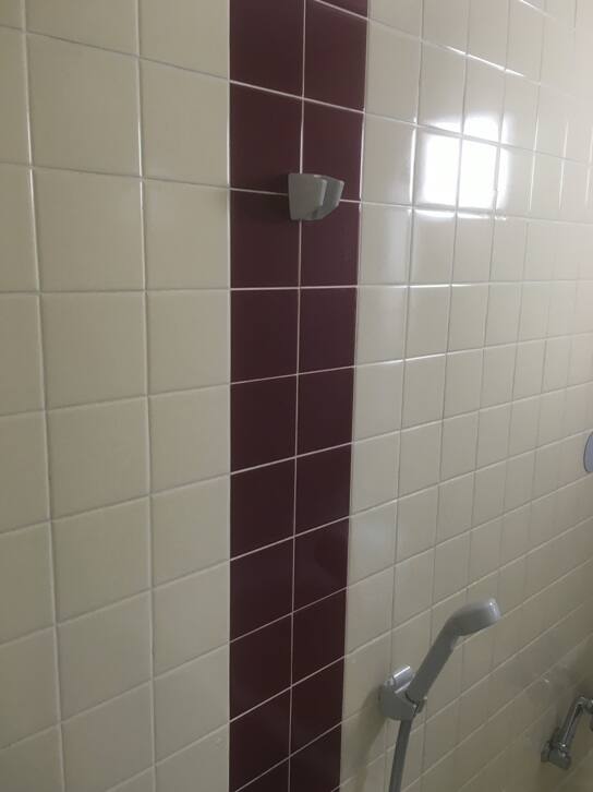 風呂掃除施工例タイル